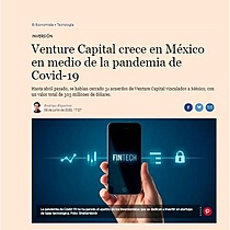 Venture Capital crece en Mxico en medio de la pandemia de Covid-19